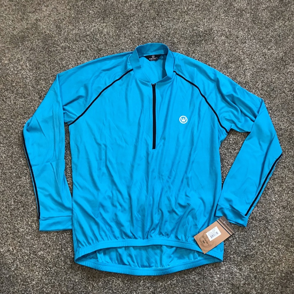 NWT Canari Long Sleeve Cycling Jersey - Medium - Picture 1 of 3